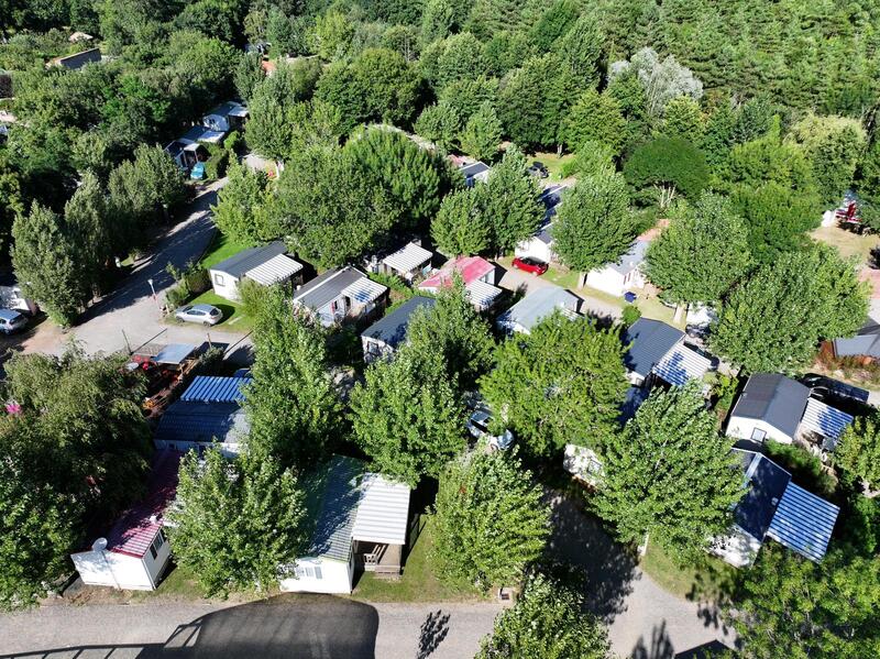 Camping 85 : Le camping Les Mancellières, au cœur de la nature vendéenne 4 vue aérienne