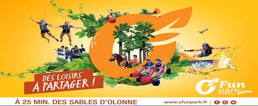 O'Fun Park, le plus grand parc aventure de Vendée 1 o fun park